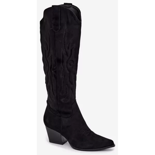  Cizme de dama BOTO 9697A-1 NEGRU 