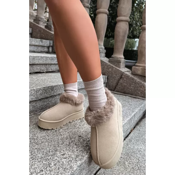  Oameni de zăpadă pentru femei BIG STAR SHOES UU274204 BEJ 