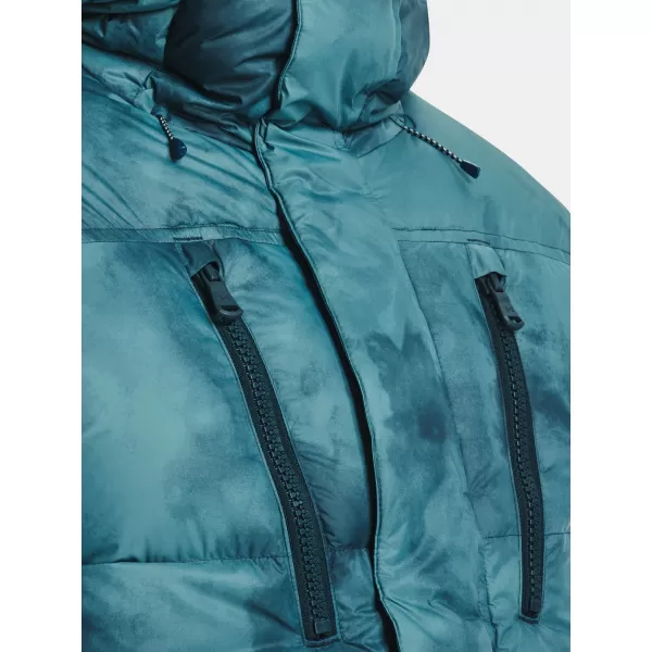  Jachetă pentru bărbați UNDER ARMOUR UA STORM CGI DOWN PRINTED STORM JKT 1365809-413 ALBASTRU 