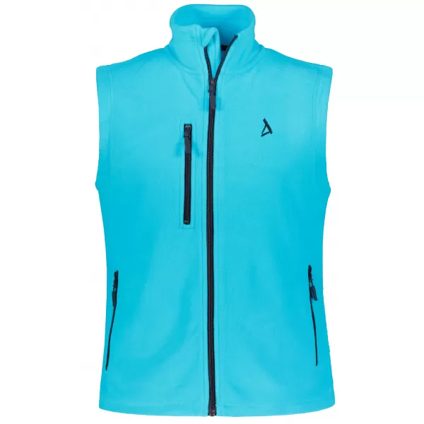  Vestă din lână pentru bărbați ALTISPORT ALM002525 TURCOAZ 