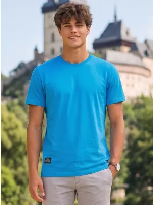 Tricou pentru bărbați ALTISPORT NP/ALMST20001 ALBASTRU OCEANIC