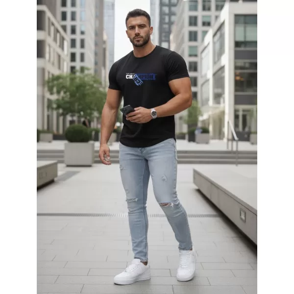  Tricou pentru bărbați DSTREET NX5017R NEGRU 