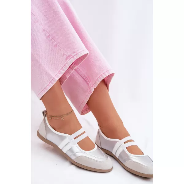  Balerini de dama BOTO 22-383 ARGINT 