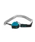 Lesa WATTSUP Coiled 10 8mm NEGRU/ALBASTRU