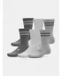 Șosete UNDER ARMOUR ESSENTIAL 6PK CREW 1387058-069 GRI