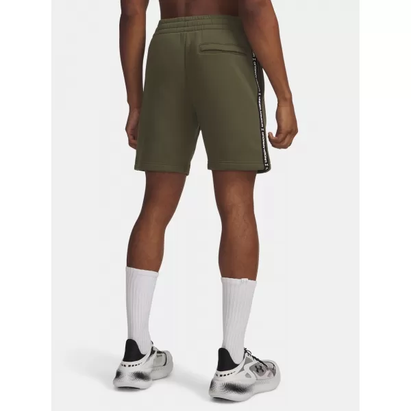  Pantaloni scurți pentru bărbați UNDER ARMOUR ICON FLEECE SHORT TAPING 1390299-391 VERDE 