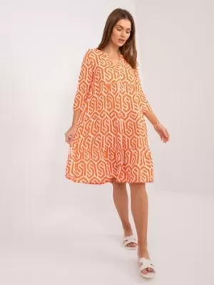 Rochie SUBLEVEL D73771M30214K PORTOCALE