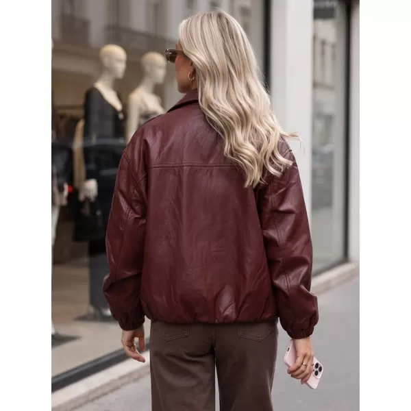  Geaca de dama DSTREET TY6069 BURGUNDIA 