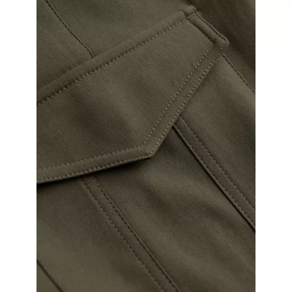  Pantaloni pentru bărbați OMBRE P1515 VERDE MĂSLINIU ÎNCHIS 