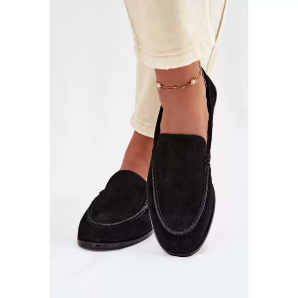  Mocasini de dama BIG STAR SHOES TT274209 NEGRU 