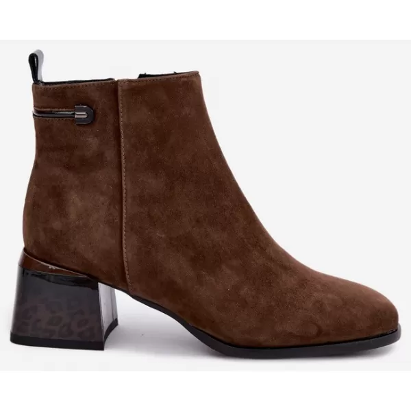  Botine de dama BOTO 26BT24-398 CAFEA 