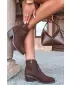 Pantofi de dama S.BARSKI HY62-8147 CIOCOLATĂ