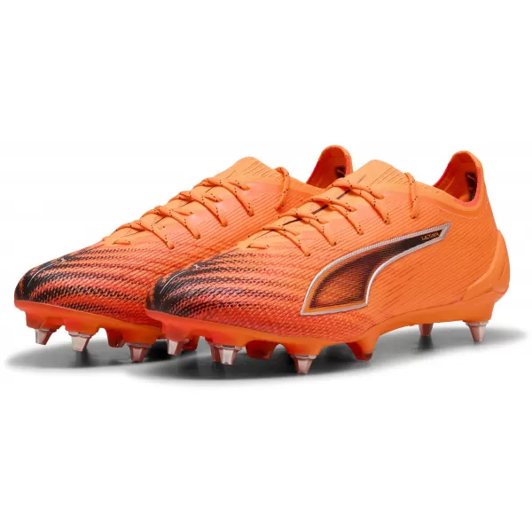  Cizme de fotbal PUMA ULTRA 6 ULTIMATE MXSG 108561-03 CĂLDURĂ FOC/NEGRU/ROȘU STRĂLUCITOR 
