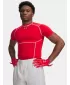 Tricou pentru bărbați UNDER ARMOUR UA HG ELITE COMP SS 6015382-600 ROŞU