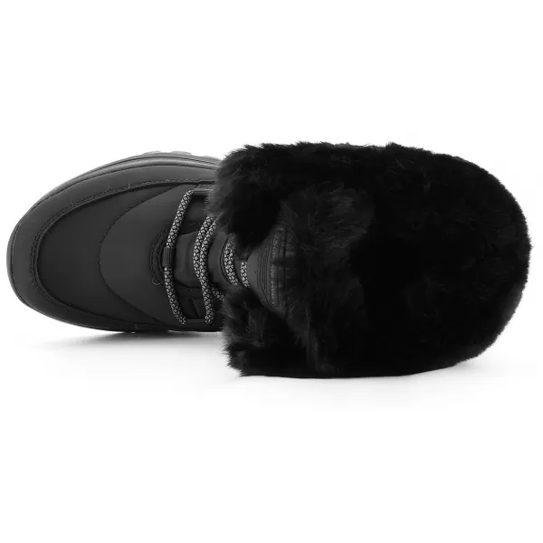  Cizme de iarna dama ALPINE PRO LEWRA NEGRU 