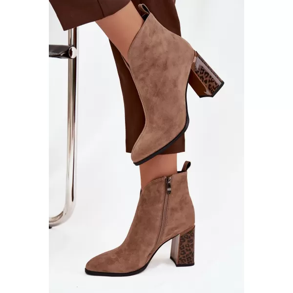  Botine de dama BOTO 25BT24-9210 MARO 