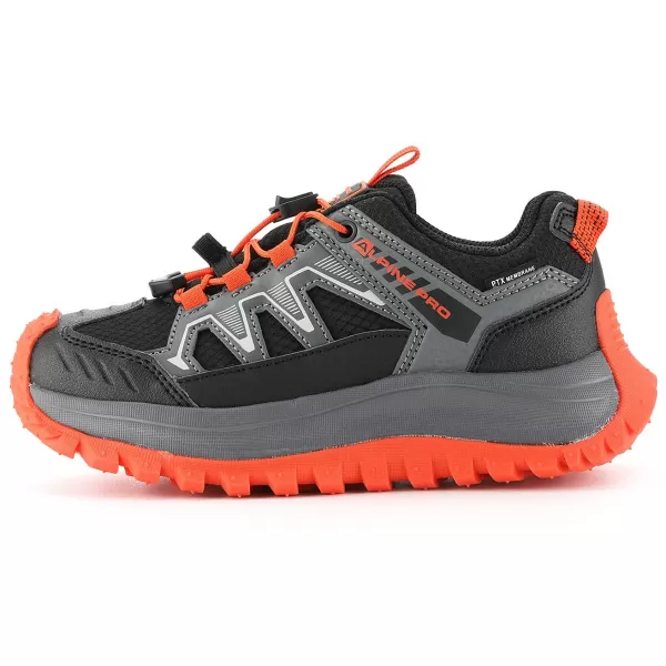  Pantofi de exterior pentru copii ALPINE PRO GERNO NEGRU 