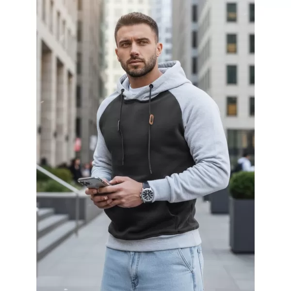  Hanorac pentru bărbați DSTREET BX5935 NEGRU 