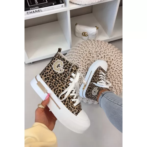  Adidași de damă BOTO A88-211 LEOPARD 