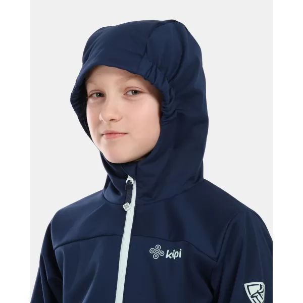  Jachetă softshell pentru copii KILPI ONTAVIA-JG 1J0104KI ALBASTRU ÎNCHIS 