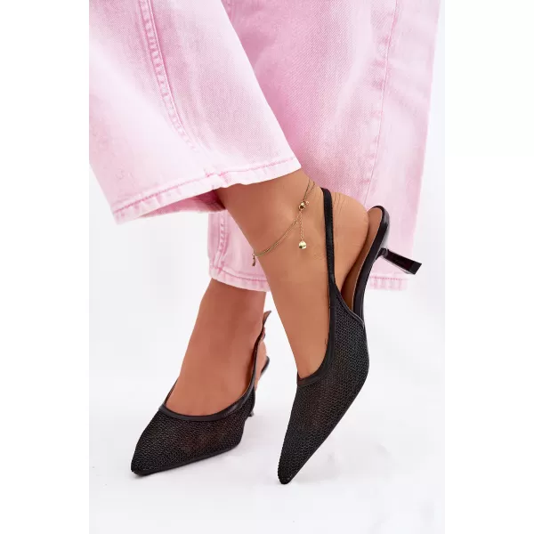  Sandale de dama BOTO QQ-213 NEGRU 