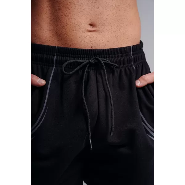  Pantaloni scurți de antrenament supradimensionați NEBBIA PRIMAL 876 NEGRU 
