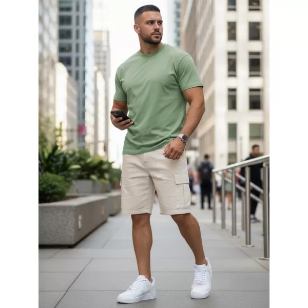  Tricou pentru bărbați DSTREET RX5681 VERDE 