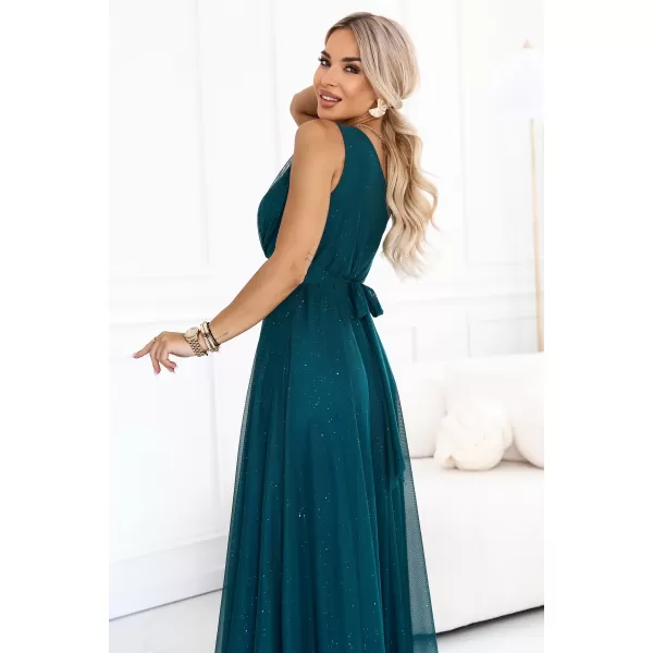  Rochie de femei NUMOCO 656-4 VERDE STICLA 