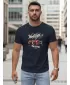 Tricou pentru bărbați DSTREET NX5094R-NY ALBASTRU ÎNCHIS
