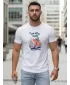 Tricou pentru bărbați DSTREET NX5083R-WH ALB