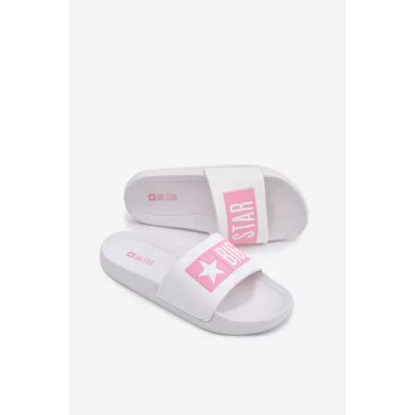  Papuci copii BIG STAR SHOES TT374A002 ROZ/ALB 