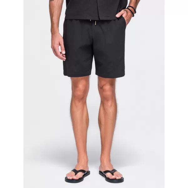  Pantaloni scurți pentru bărbați OMBRE OM-SRCS-0209 NEGRU 