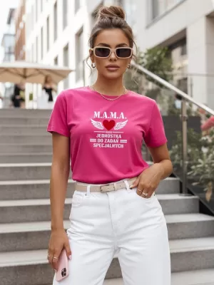 Tricou de damă DSTREET NX5026RY-PI ROZ