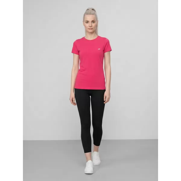  Tricou funcțional de damă 4F WAW25TFTSF1527 ROZ ÎNCHIS 