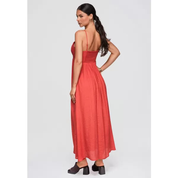  Rochie OMBRE OW-DLR-E0009 CĂRĂMIZI 