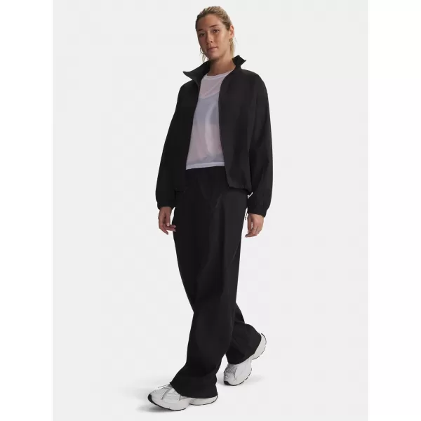  Pantaloni sport de damă UNDER ARMOUR UNSTOPPABLE WVN PANT 6014752-008 NEGRU 
