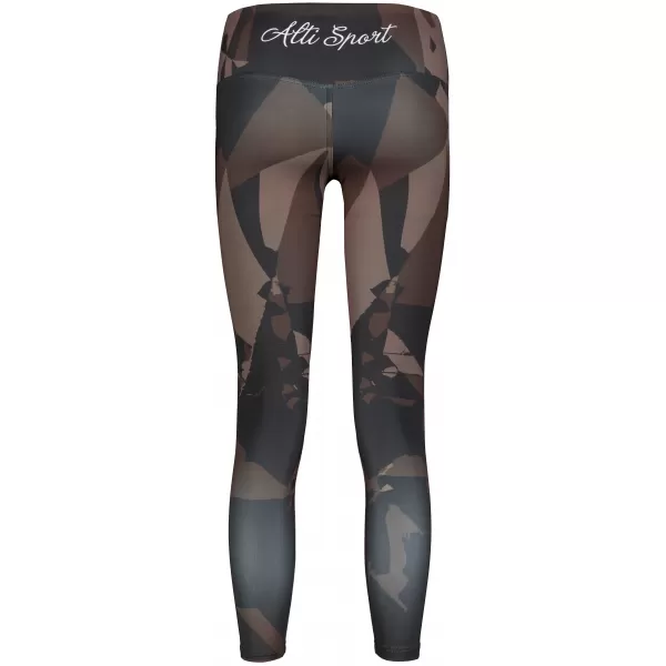  Jambiere lungi premium pentru femei (dimensiuni noi) ALTISPORT VOJ/ALW080LEG05 MARO ÎNCHIS 