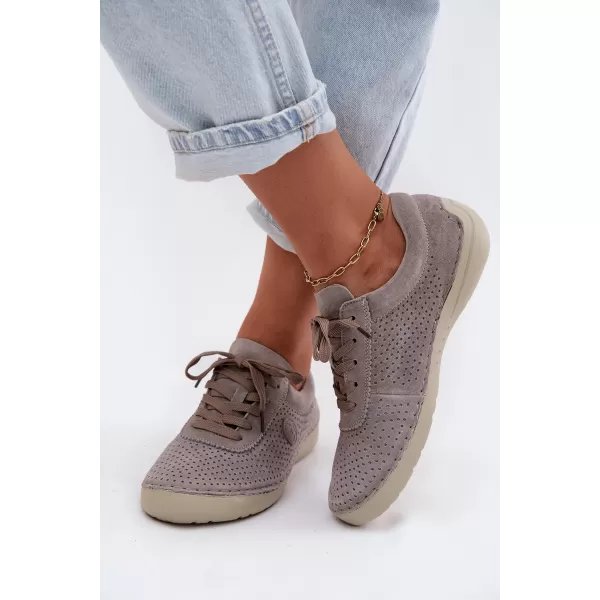  Botine de dama BOTO 26PB18-121 TAUPE 