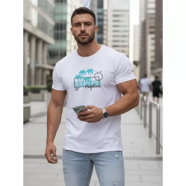  Tricou pentru bărbați DSTREET NX5020R ALB 
