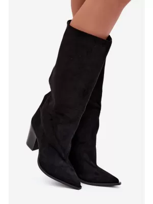 Cizme de dama BOTO 2576A NEGRU