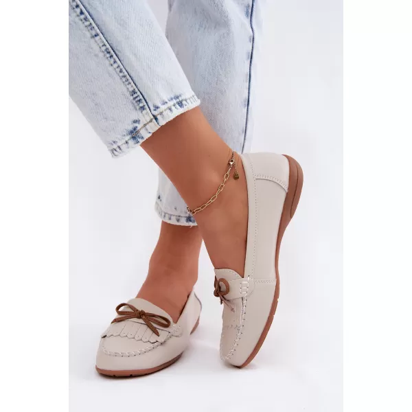  Mocasini de dama EVENTO 26PB18-9799 BEJ 