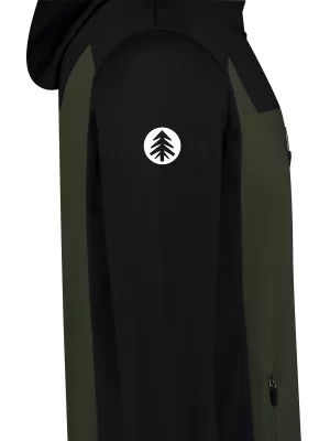 Hanorac powerfleece pentru bărbați NORDBLANC SPRAWL NBSFM8333 VERDE