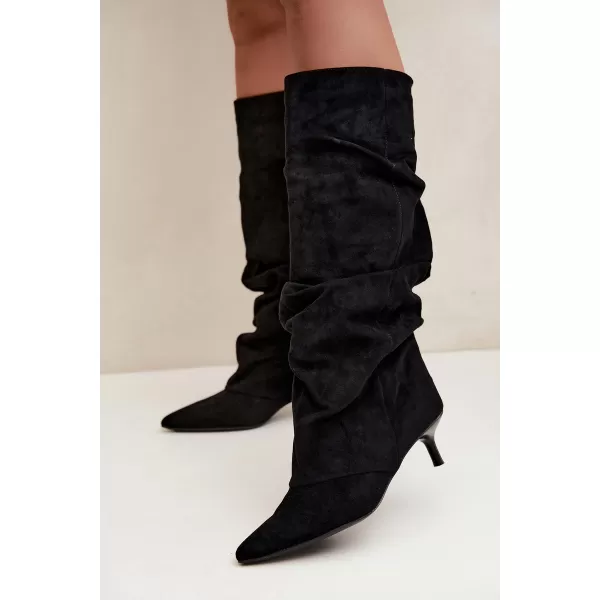  Cizme de dama BOTO 7111 NEGRU 
