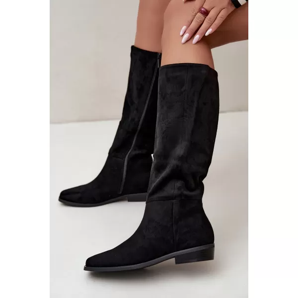  Cizme de dama BOTO 1162 NEGRU 
