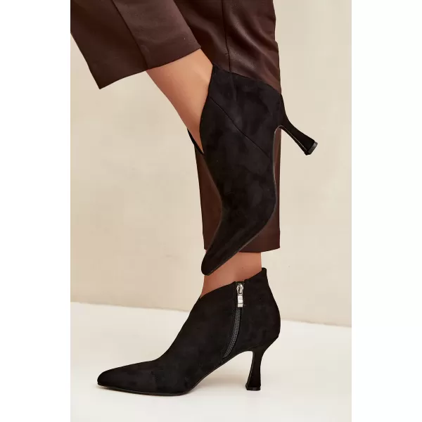  Botine de dama BOTO D-219 NEGRU 