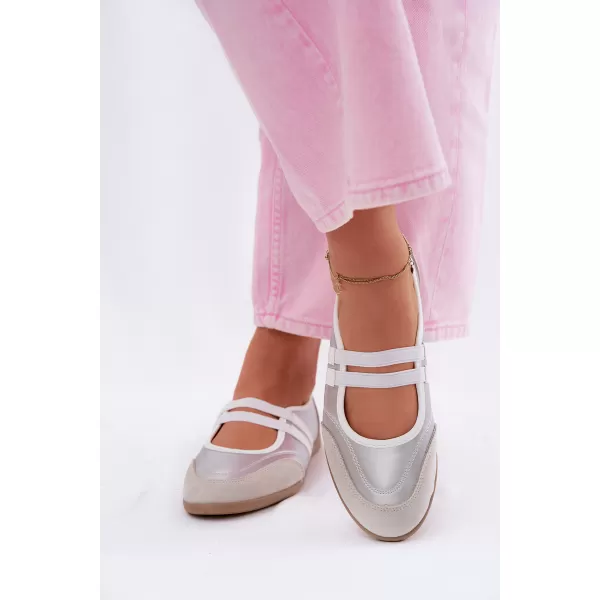  Balerini de dama BOTO 22-383 ARGINT 