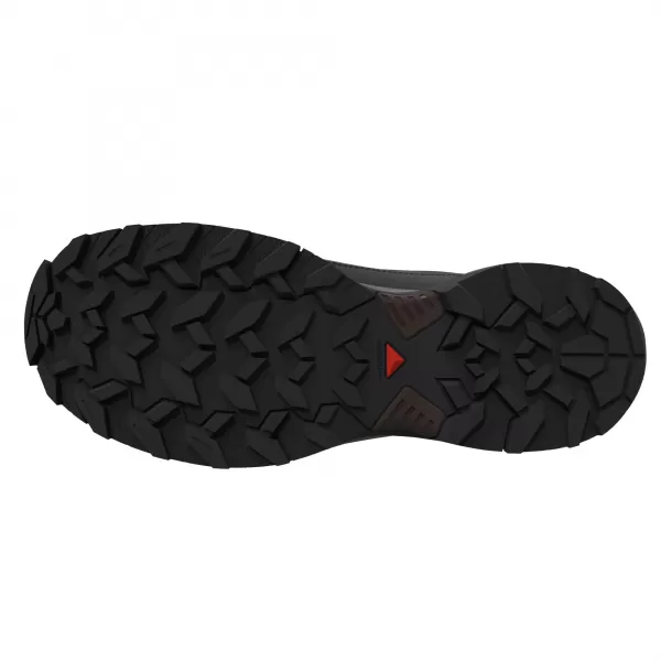  Pantofi pentru bărbați SALOMON X ULTRA 360 GORE-TEX L45473300 NEGRU/GRI PESCĂRUŞ ÎNCHIS/PĂMÂNT ÎNTUNECAT 