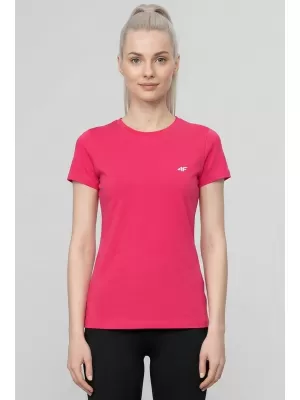 Tricou funcțional de damă 4F WAW25TFTSF1527 ROZ ÎNCHIS