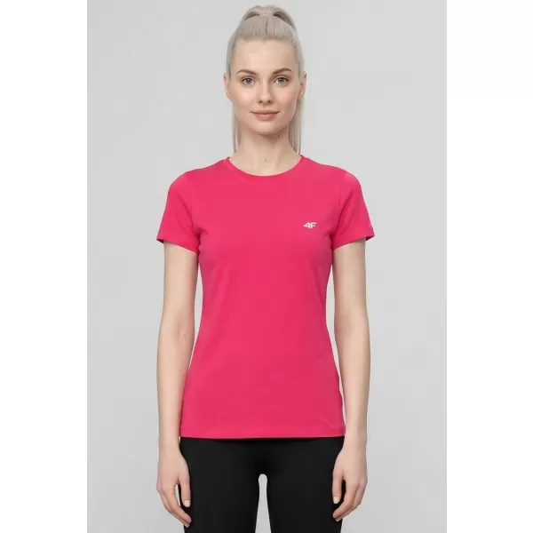  Tricou funcțional de damă 4F WAW25TFTSF1527 ROZ ÎNCHIS 