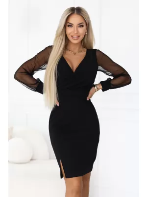 Rochie NUMOCO 674-1 NEGRU